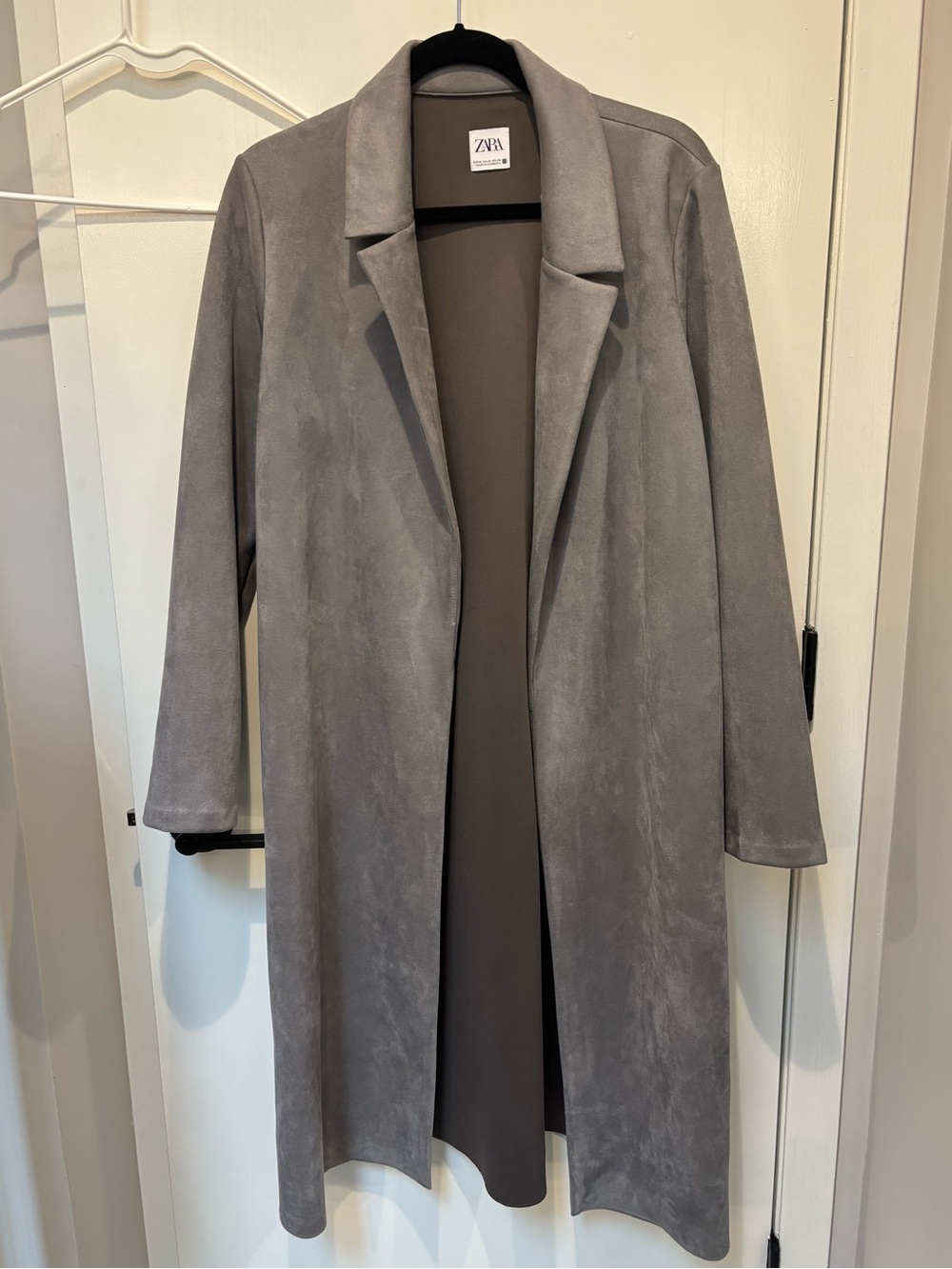 Zara Faux Suede Coat